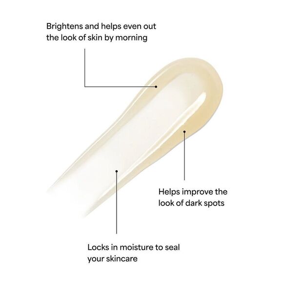 NEW TULA SKINCARE Bedtime Bright Vita-Charge L- overnight brightening treatment - Picture 3 of 10